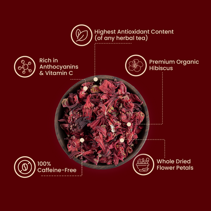 Herbata z hibiskusa w torebkach