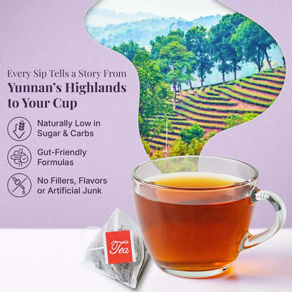 Organiczne torebki herbaty oolong o zapachu miodu