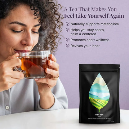 Organiczne torebki herbaty oolong o zapachu miodu